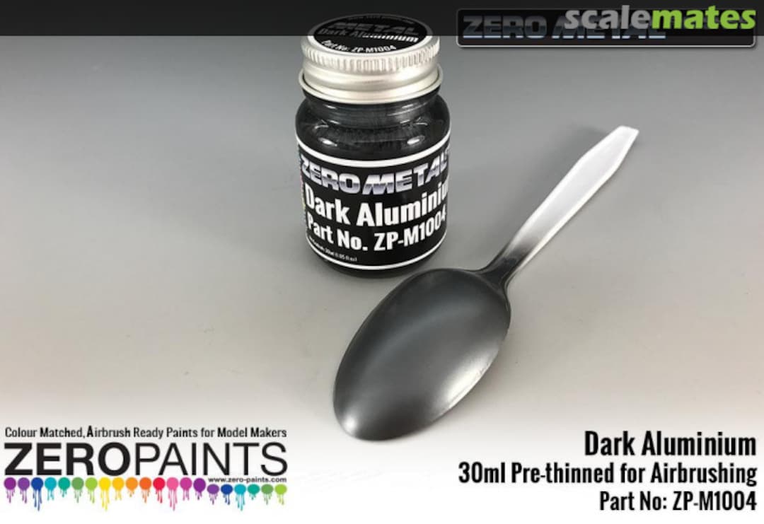 Boxart Dark Aluminium Paint - Zero Metal Finishes  Zero Paints