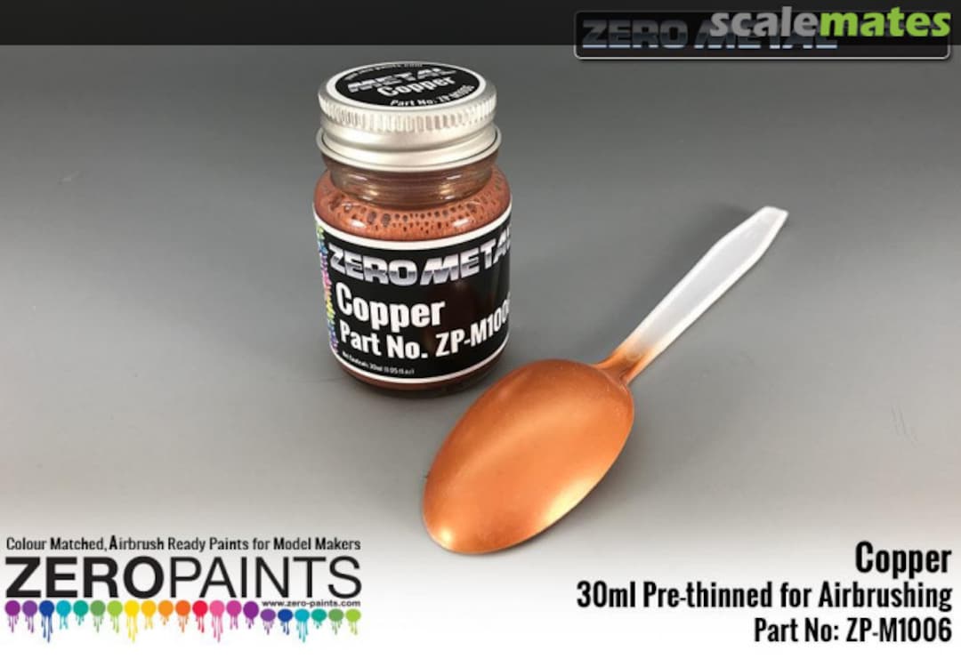 Boxart Copper Paint - Zero Metal Finishes  Zero Paints