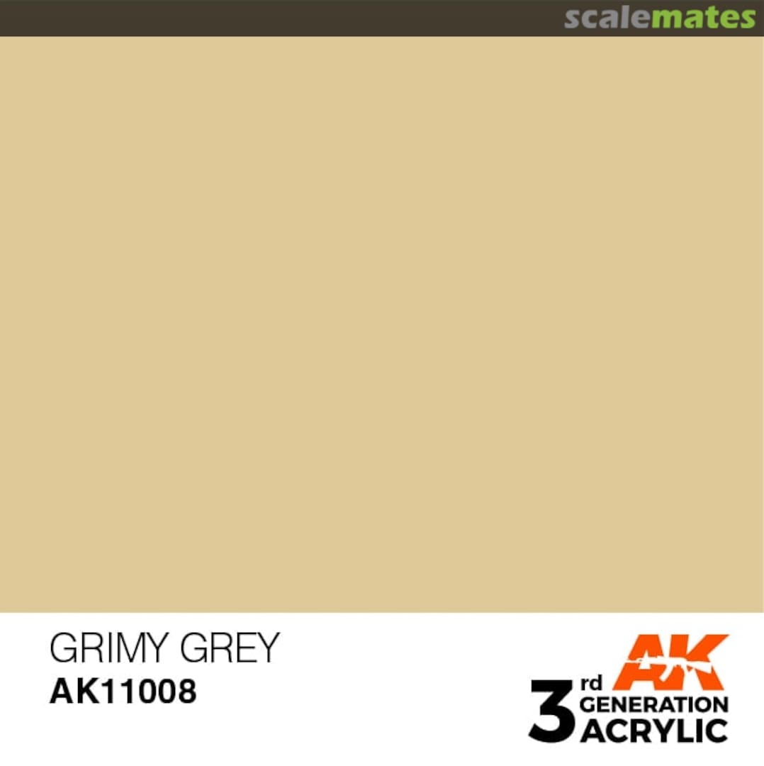 Boxart Grimy Grey - Standard  AK 3ème Génération 