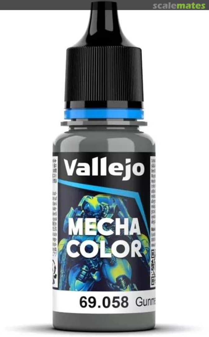 Boxart Gunmetal  Vallejo Mecha Colors