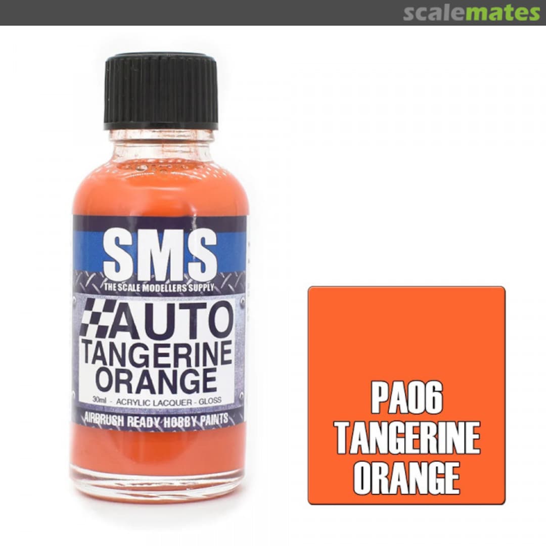 Boxart Auto Colour TANGERINE ORANGE  SMS