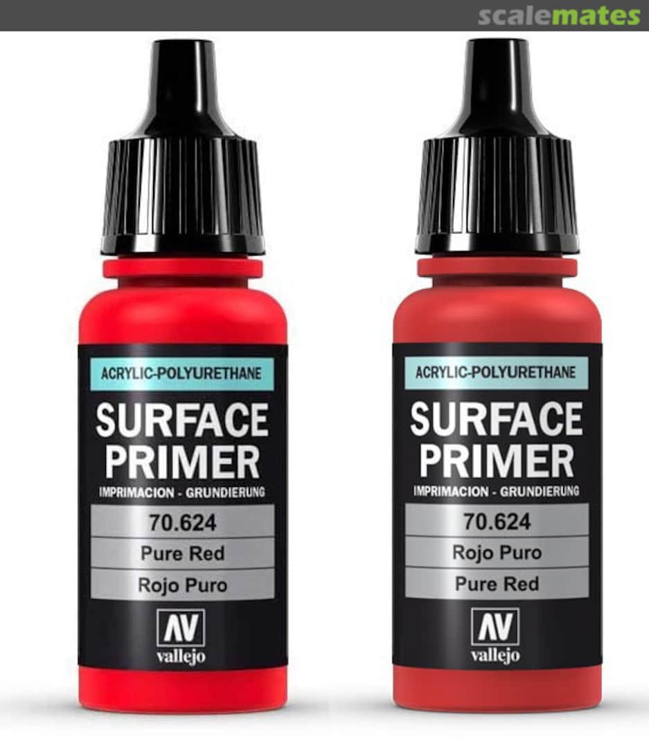Boxart Pure Red  Vallejo Surface Primer