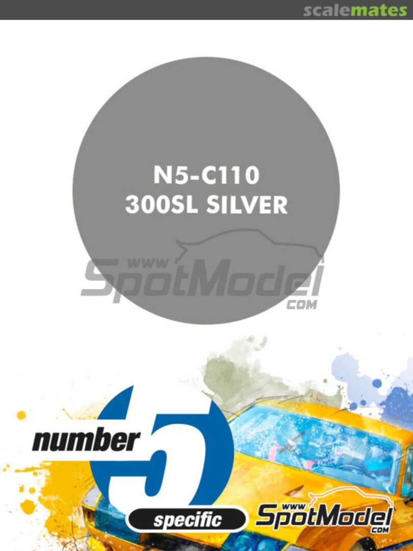 Boxart 300SL Silver  Number Five