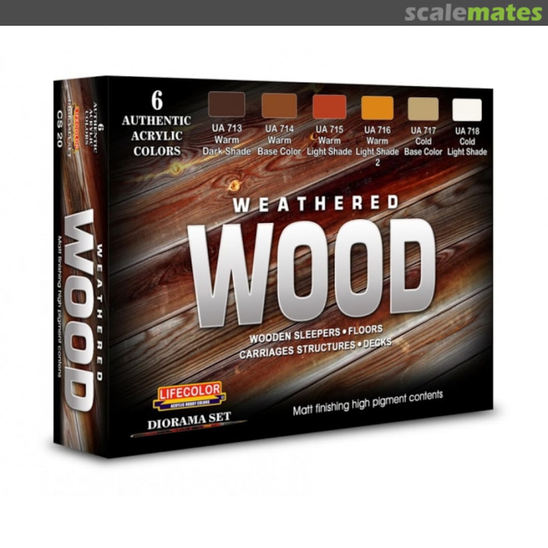 Boxart Weathered Wood  Lifecolor