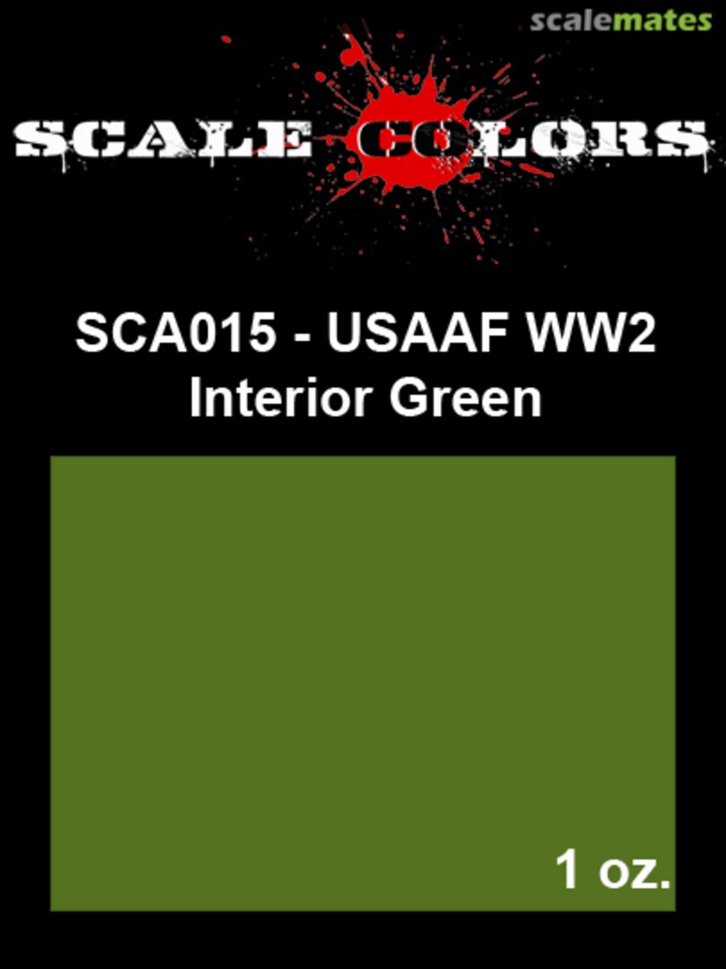 Boxart US Interior Green SCA015 Scale Colors