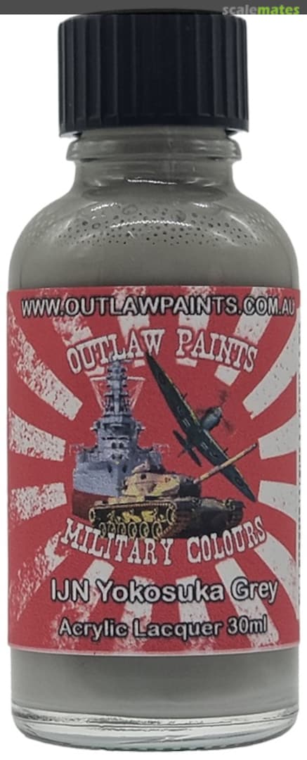 Boxart Japanese Military Colour - IJN Yokosuka Grey OP054MIL Outlaw Paints