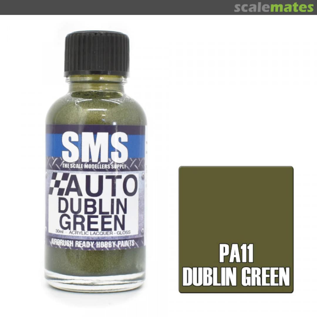 Boxart Auto Colour DUBLIN GREEN  SMS