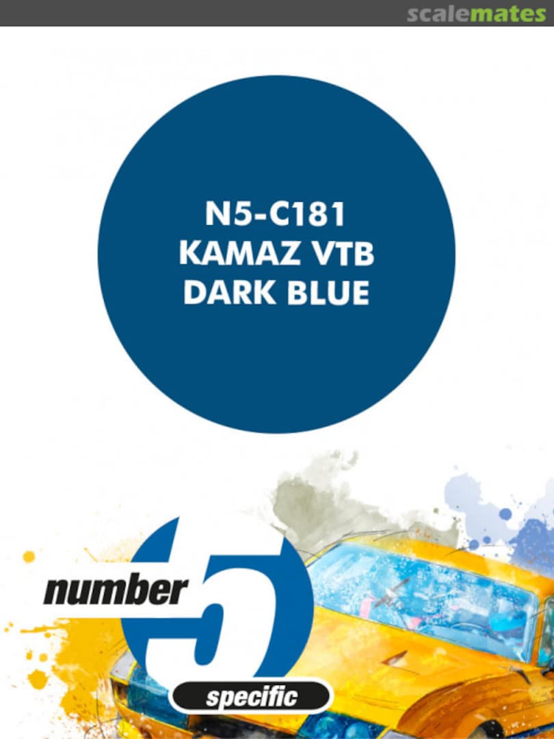 Boxart Kamaz VTB Dark Blue  Number Five