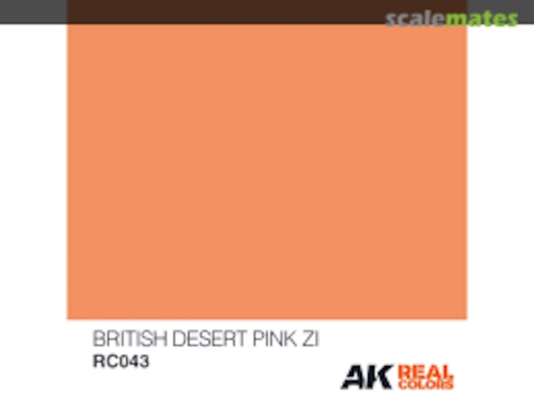 Boxart British Desert Pink ZI  AK Real Colors