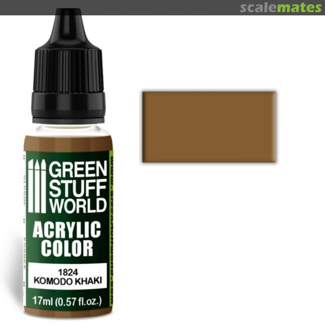 Boxart Komodo Khaki  Green Stuff World