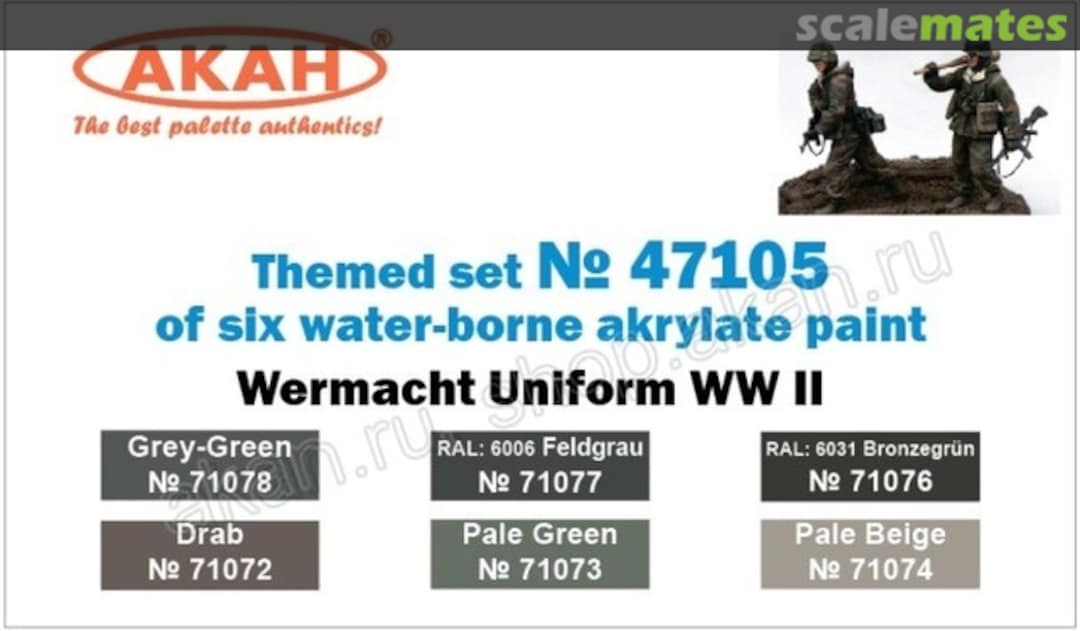 Boxart Wehrmacht Uniform WWII  Akah