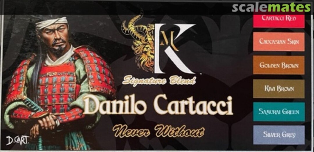 Boxart Signature Blend Danilo Cartacci Never Without  KIMERA KOLORS