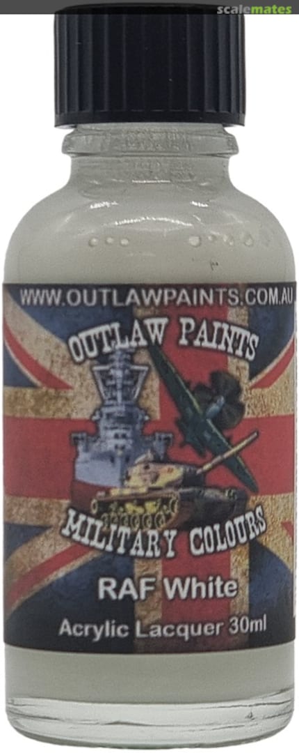 Boxart British Military Colour - RAF White OP113MIL Outlaw Paints