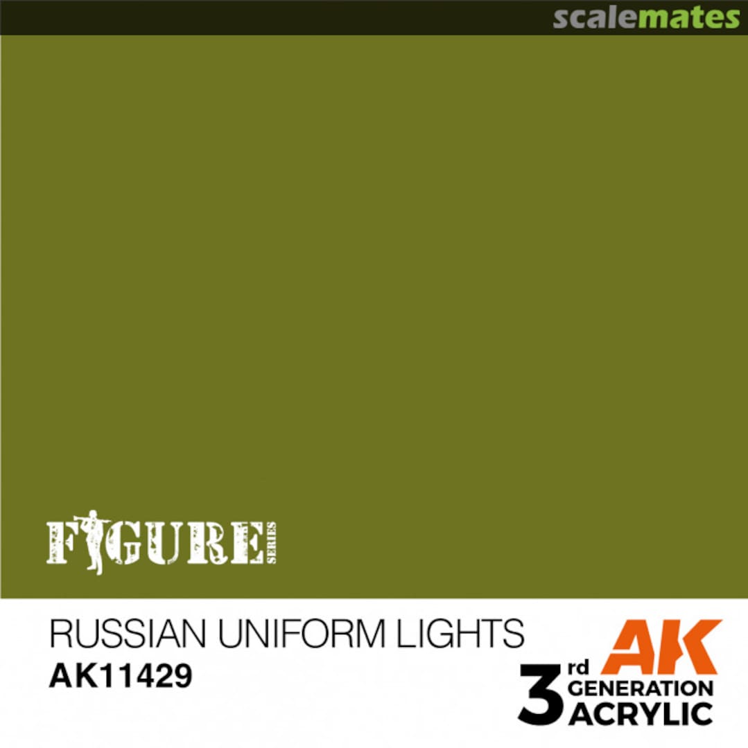 Boxart Russian Uniform Lights  AK 3rd Generation - Figure