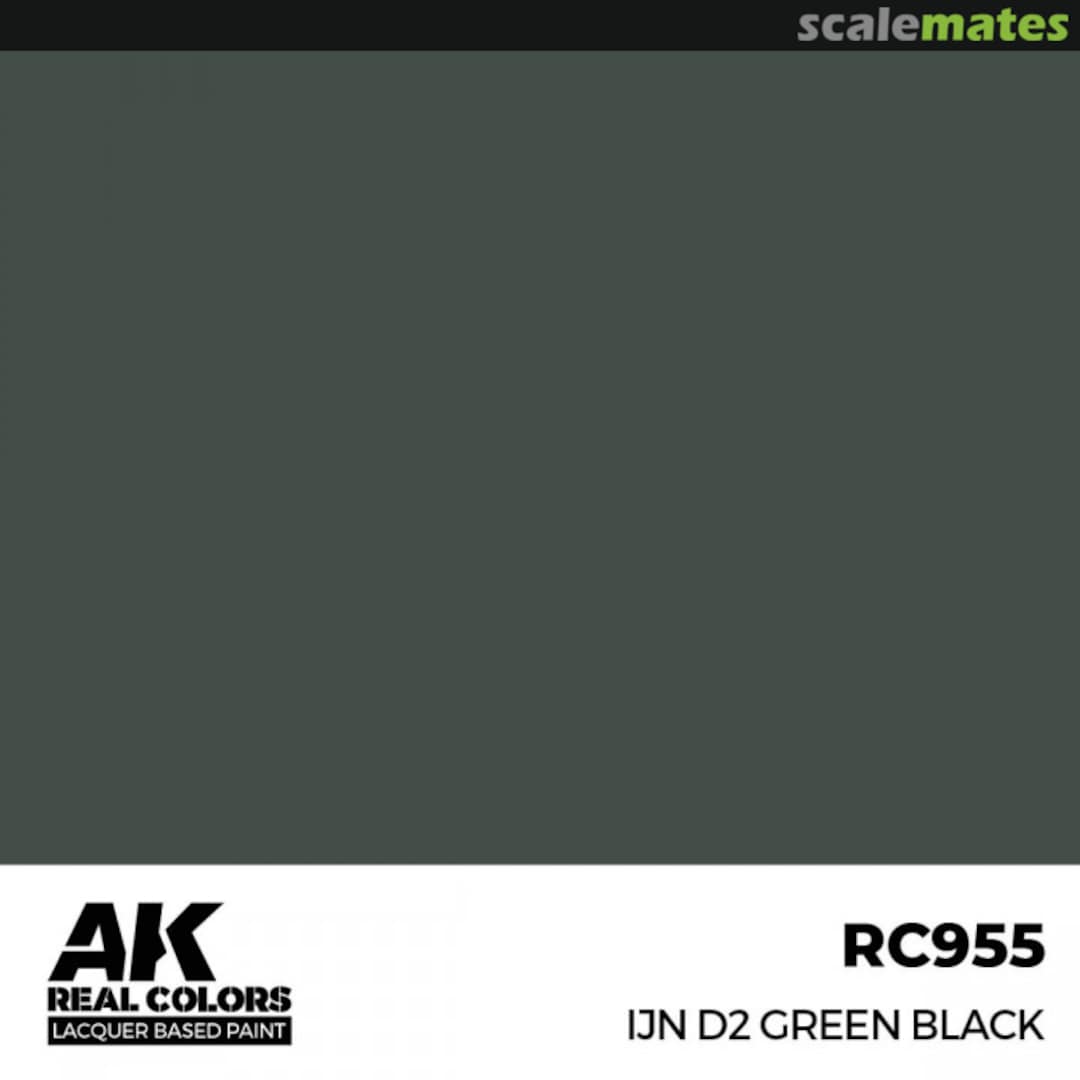 Boxart IJN D2 Green Black  AK Real Colors