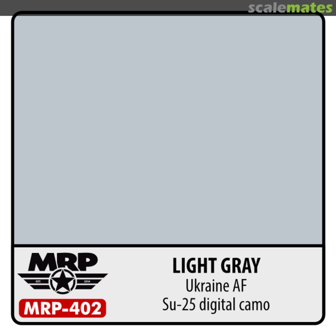 Boxart Light Gray - Ukraine AF, Su-25, digital camo  MR.Paint