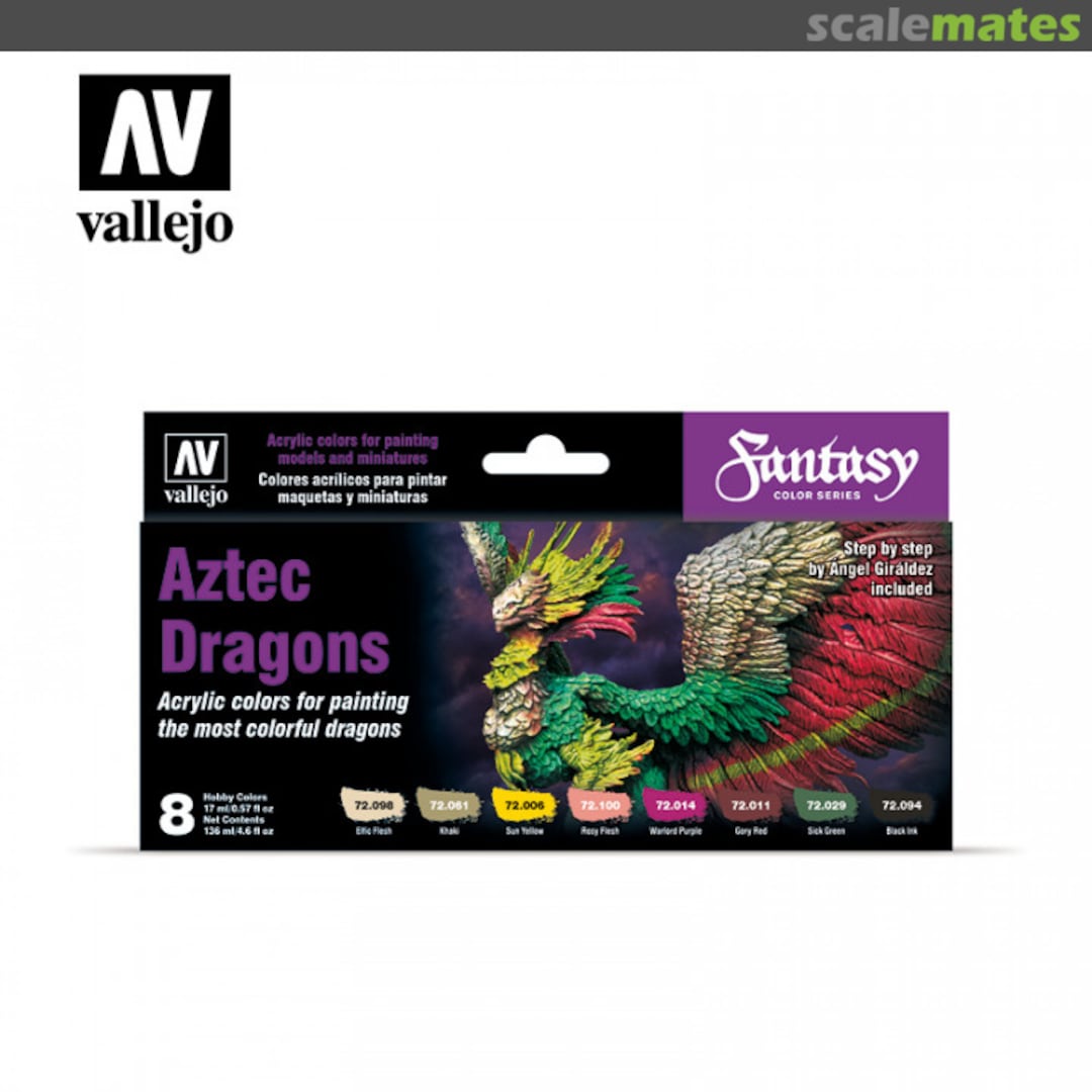 Boxart Aztec Dragons  Vallejo Fantasy