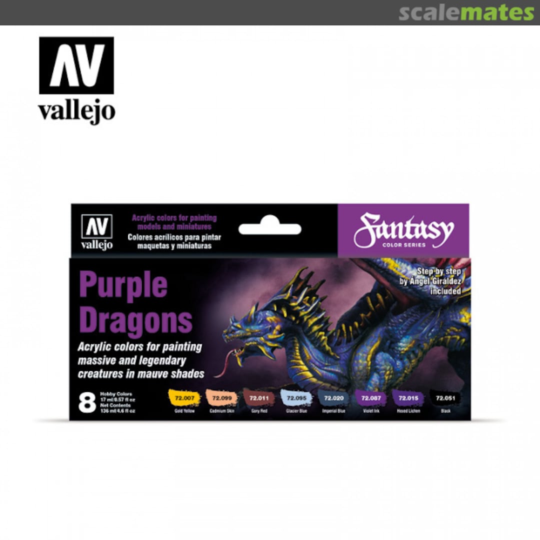 Boxart Purple Dragons  Vallejo Fantasy