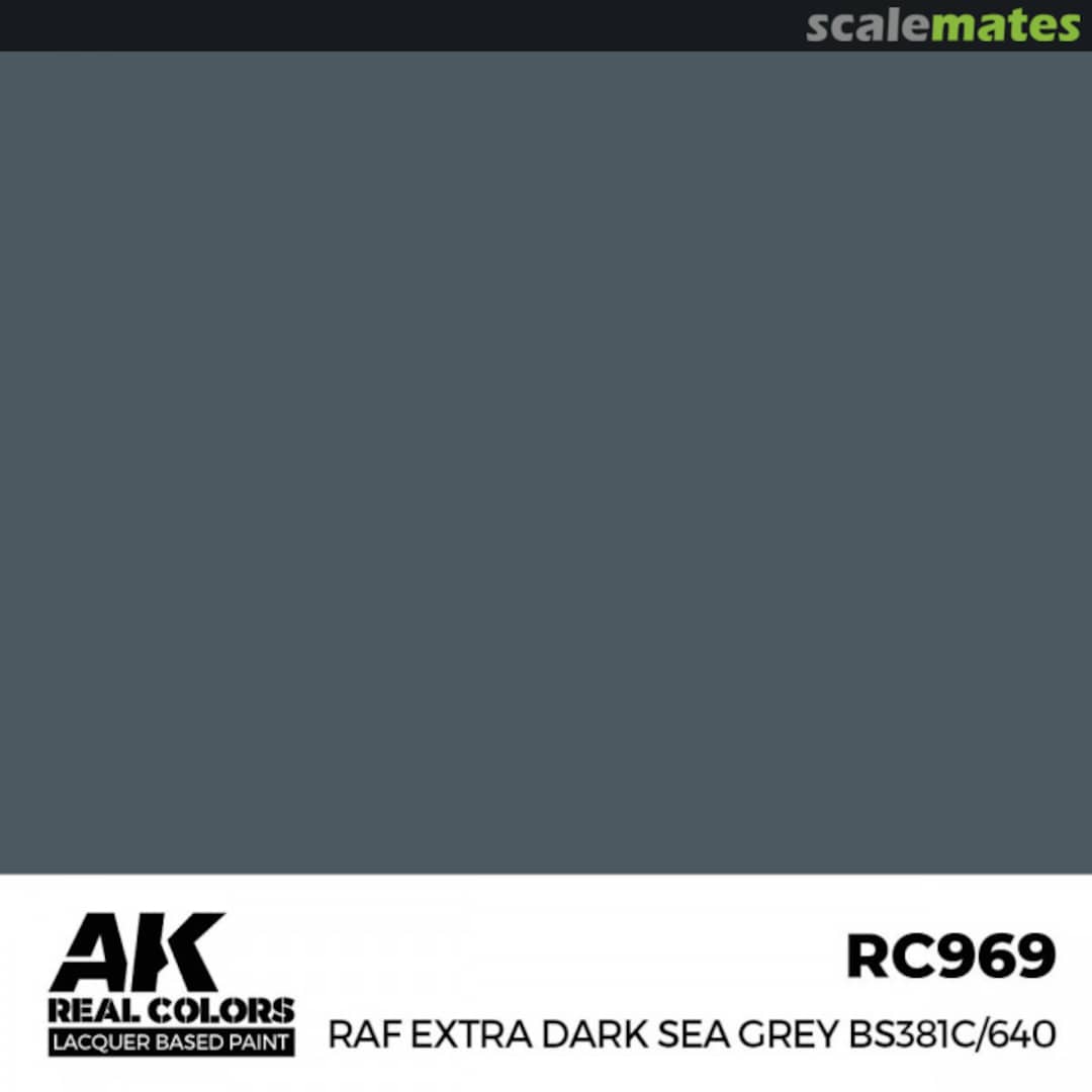 Boxart RAF Extra Dark Sea Grey BS381C/640  AK Real Colors