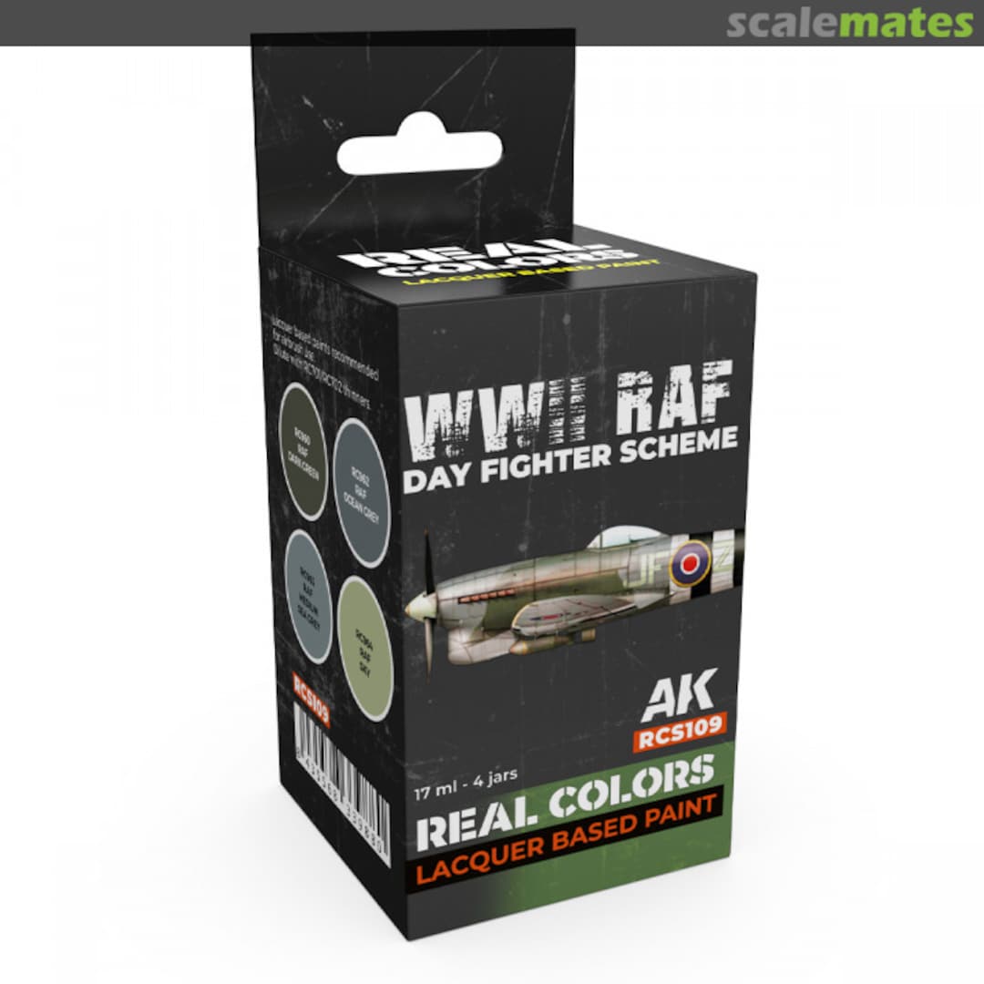 Boxart WWII RAF Day Fighter Scheme  AK Real Colors