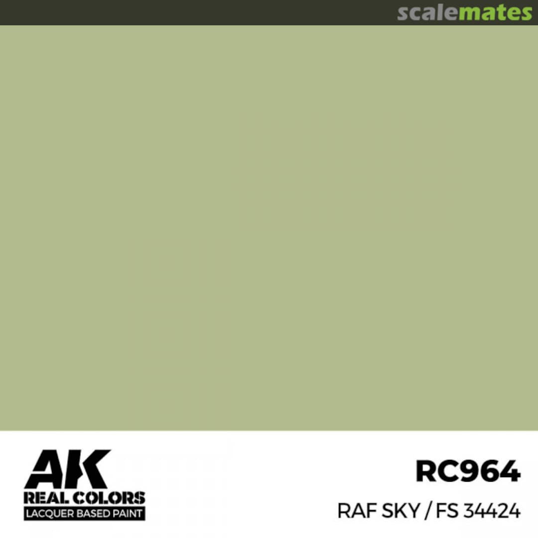 Boxart RAF Sky / FS 34424  AK Real Colors