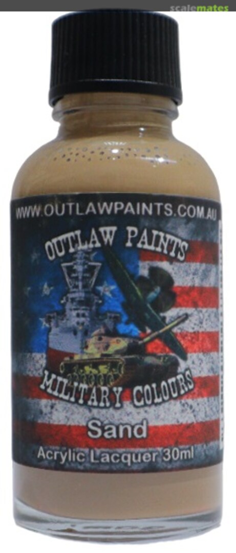 Boxart US Military Colour - Navy Cream FS13594 OP034MIL Outlaw Paints