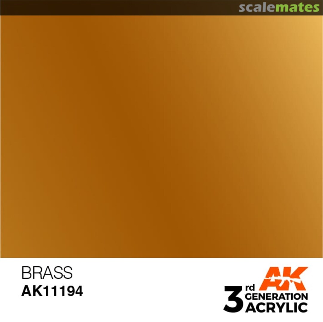 Boxart Brass - Metallic  AK 3rd Generation - General