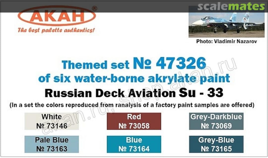 Boxart Russian Carrier Aircraft - Su-33  Akah
