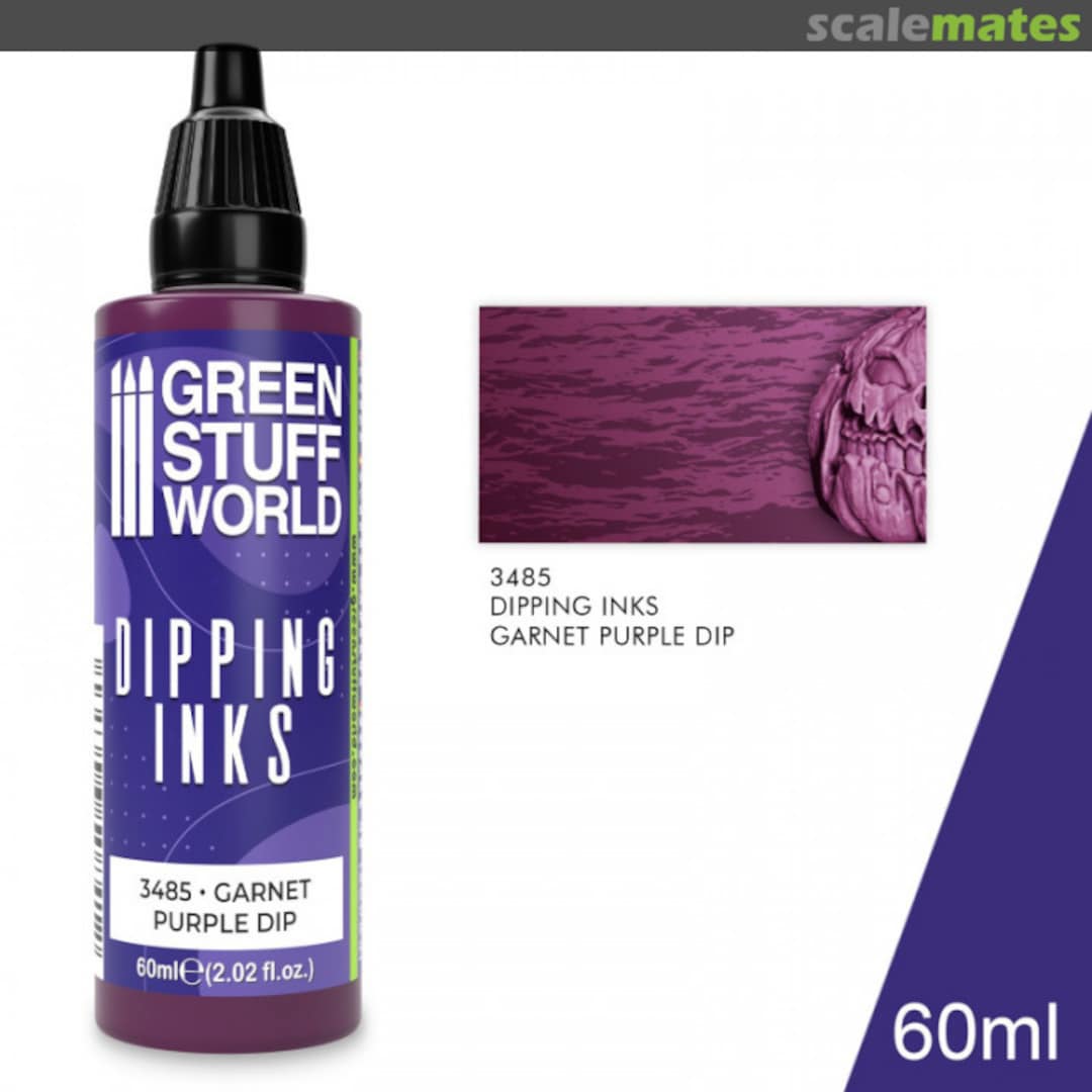 Boxart Dipping Ink Garnet Purple Dip  Green Stuff World