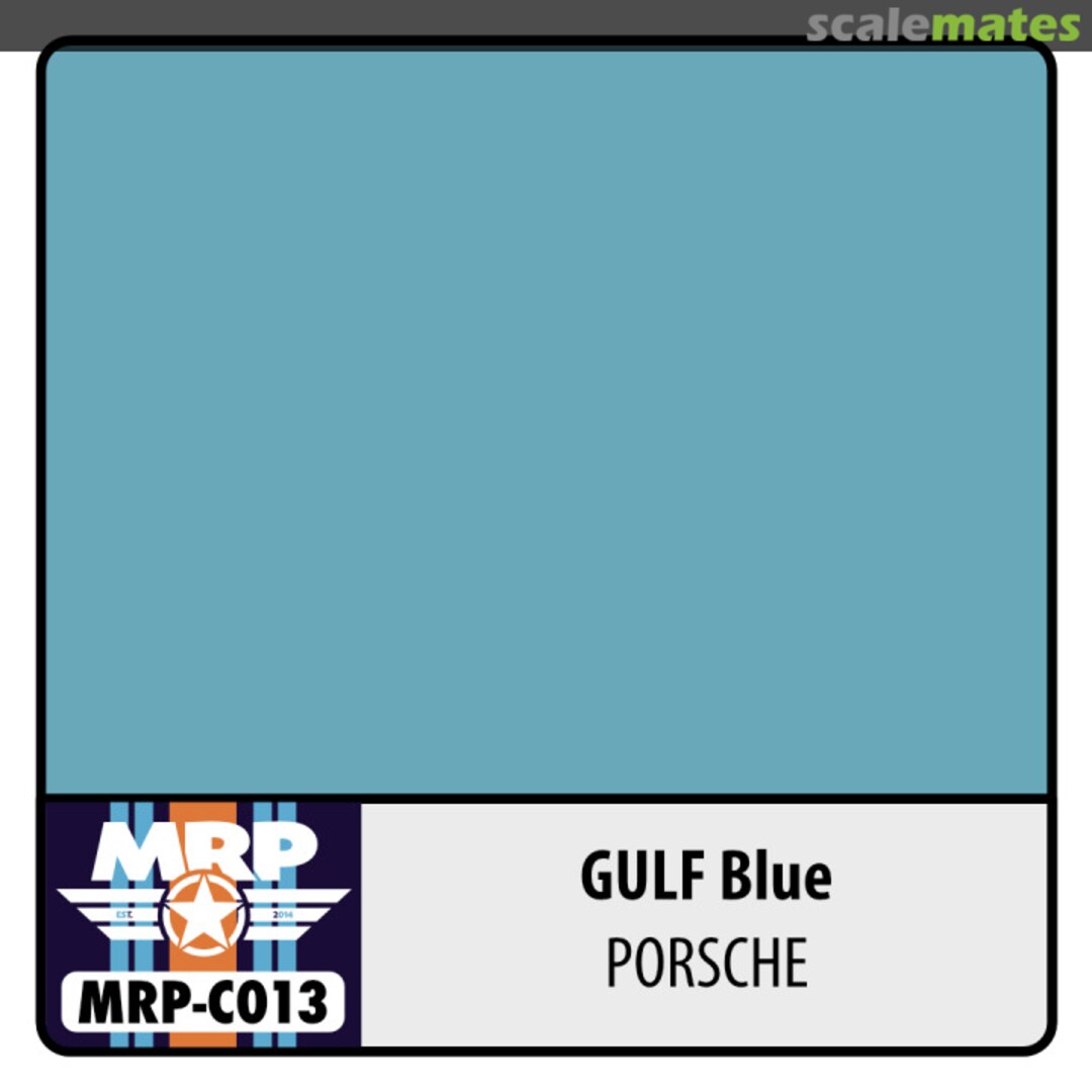 Boxart Porsche Gulf Blue  MR.Paint