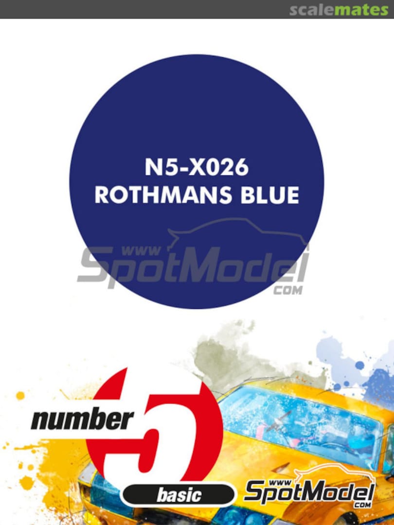 Boxart Rothmans blue  Number Five