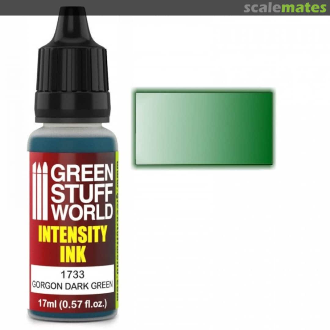 Boxart Intensity Ink Gorgon Dark Green  Green Stuff World