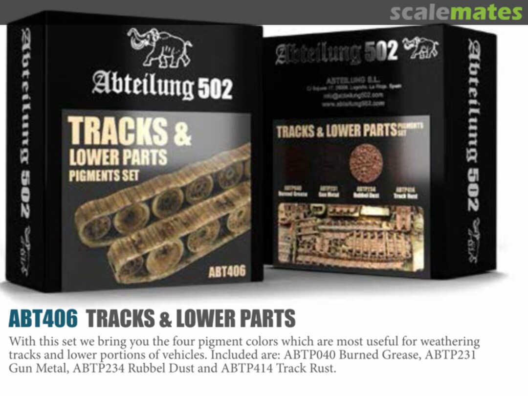 Boxart TRACKS & LOWER PARTS ABT406 Abteilung 502