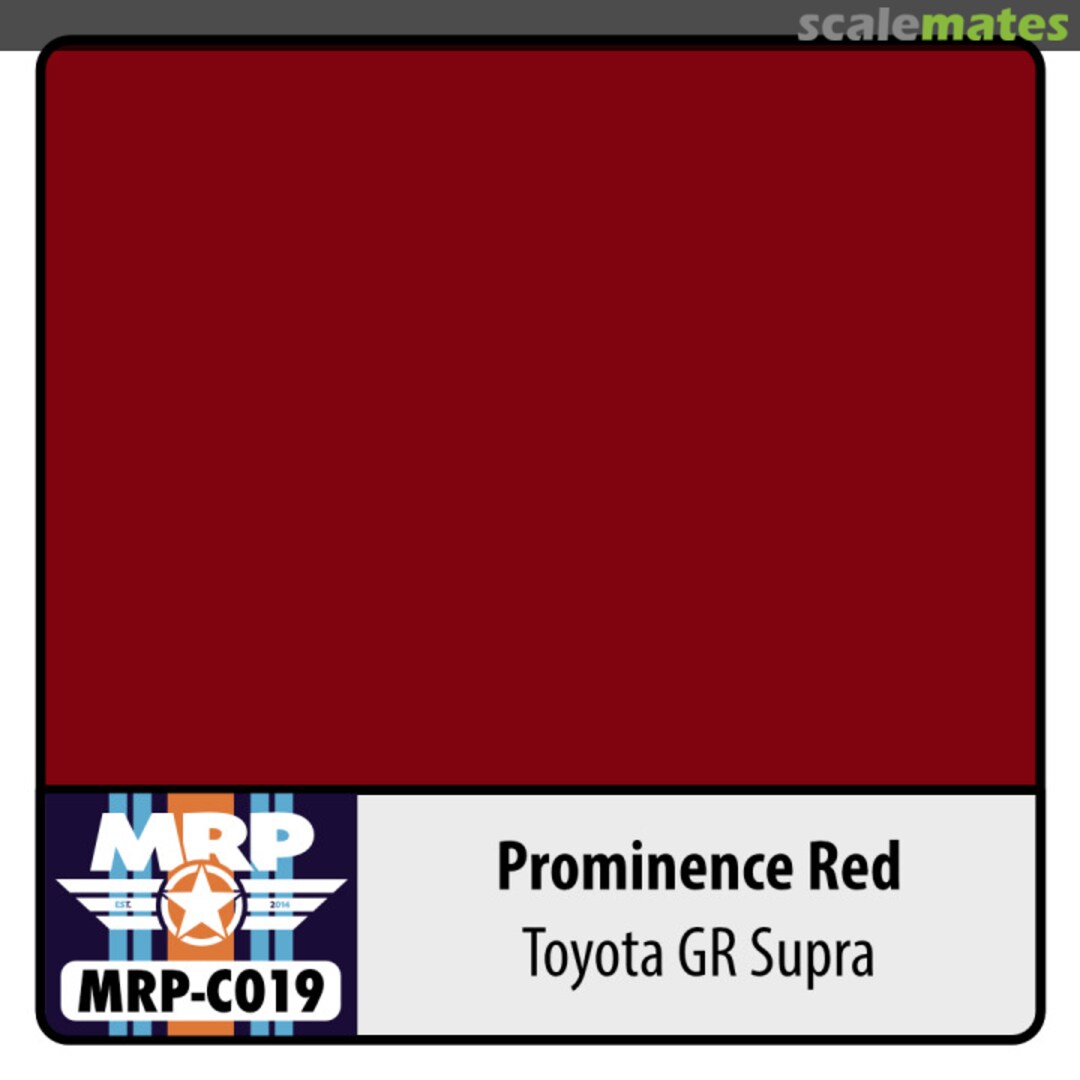 Boxart Prominence Red - Toyota GR Supra  MR.Paint