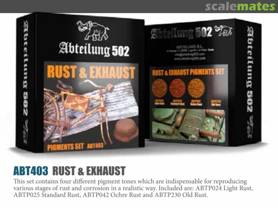 Boxart RUST & EXHAUST ABT403 Abteilung 502