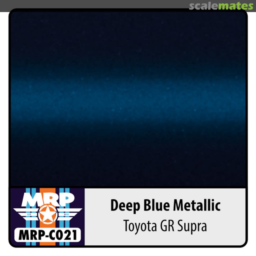 Boxart Deep Blue Metallic - Toyota GR Supra MRP-021 MR.Paint