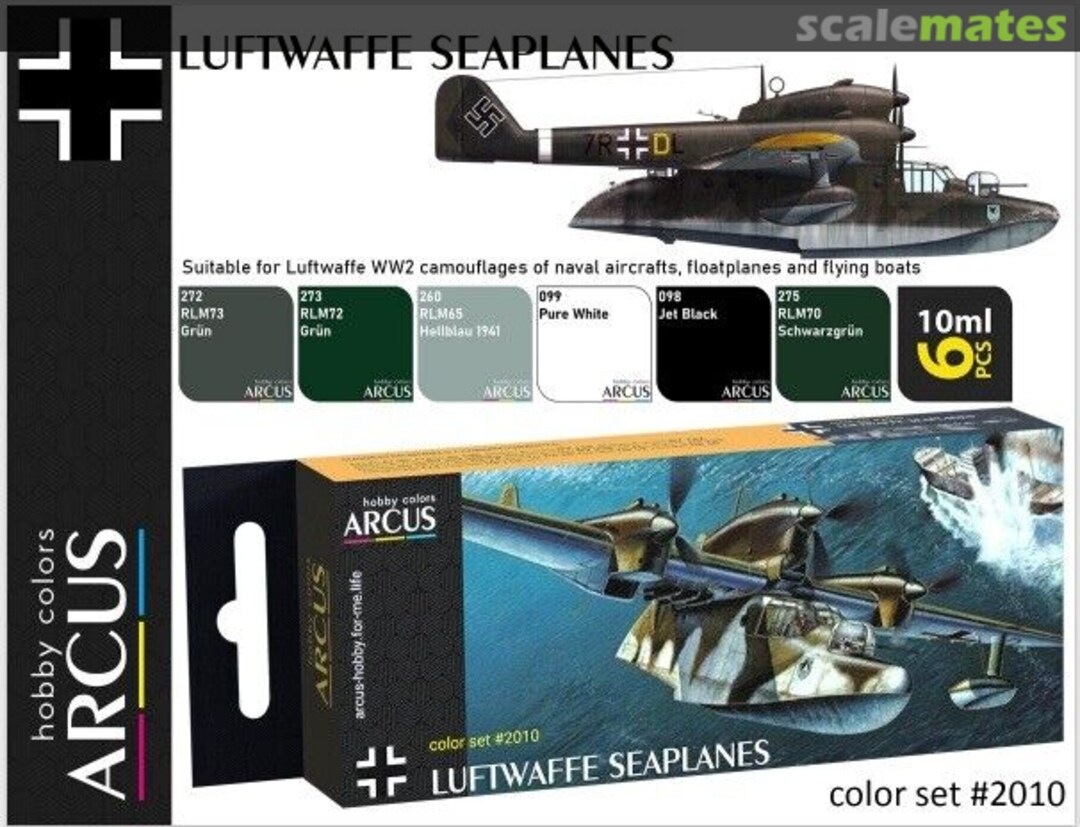 Boxart Luftwaffe Seaplanes #2010 Arcus