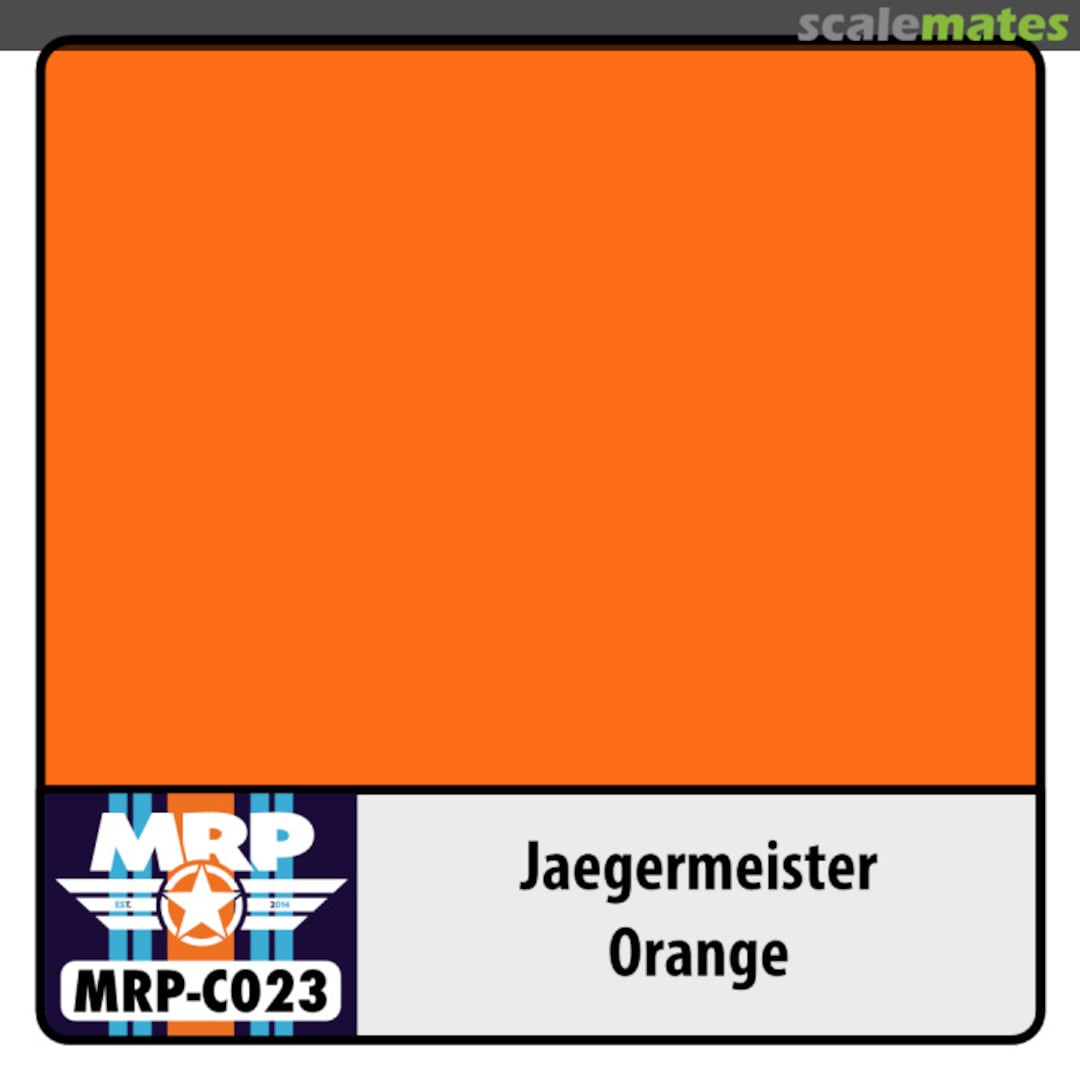 Boxart Orange Jaegermeister  MR.Paint