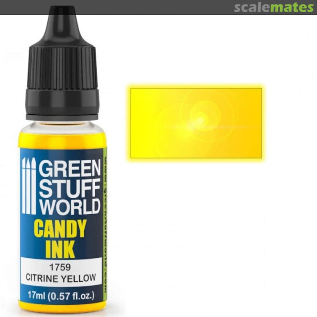 Boxart Candy Ink Citrine Yellow  Green Stuff World