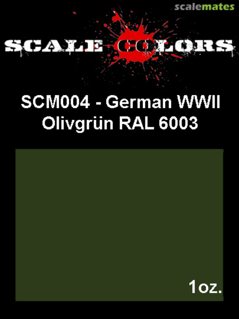 Boxart Dunkelgelb II RAL 7028 SCM004 Scale Colors