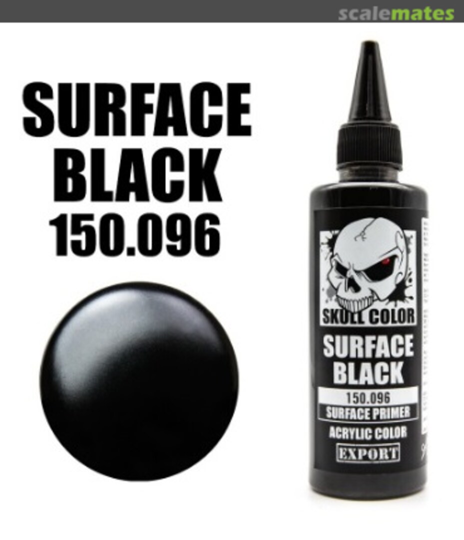 Boxart Surface Black 096 Skull Color Surface Primer