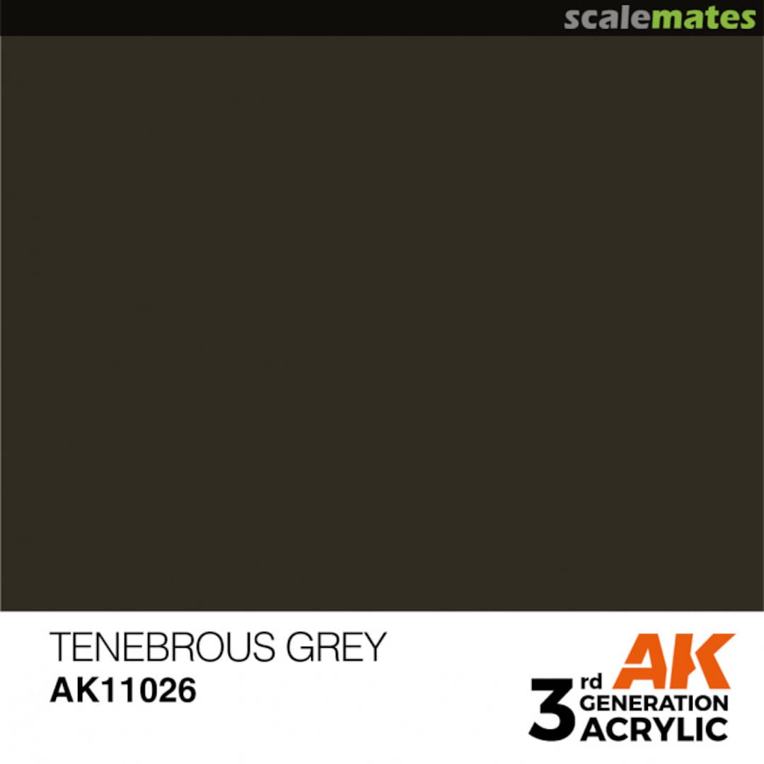 Boxart Tenebrous Grey - Standard  AK 3rd Generation - General