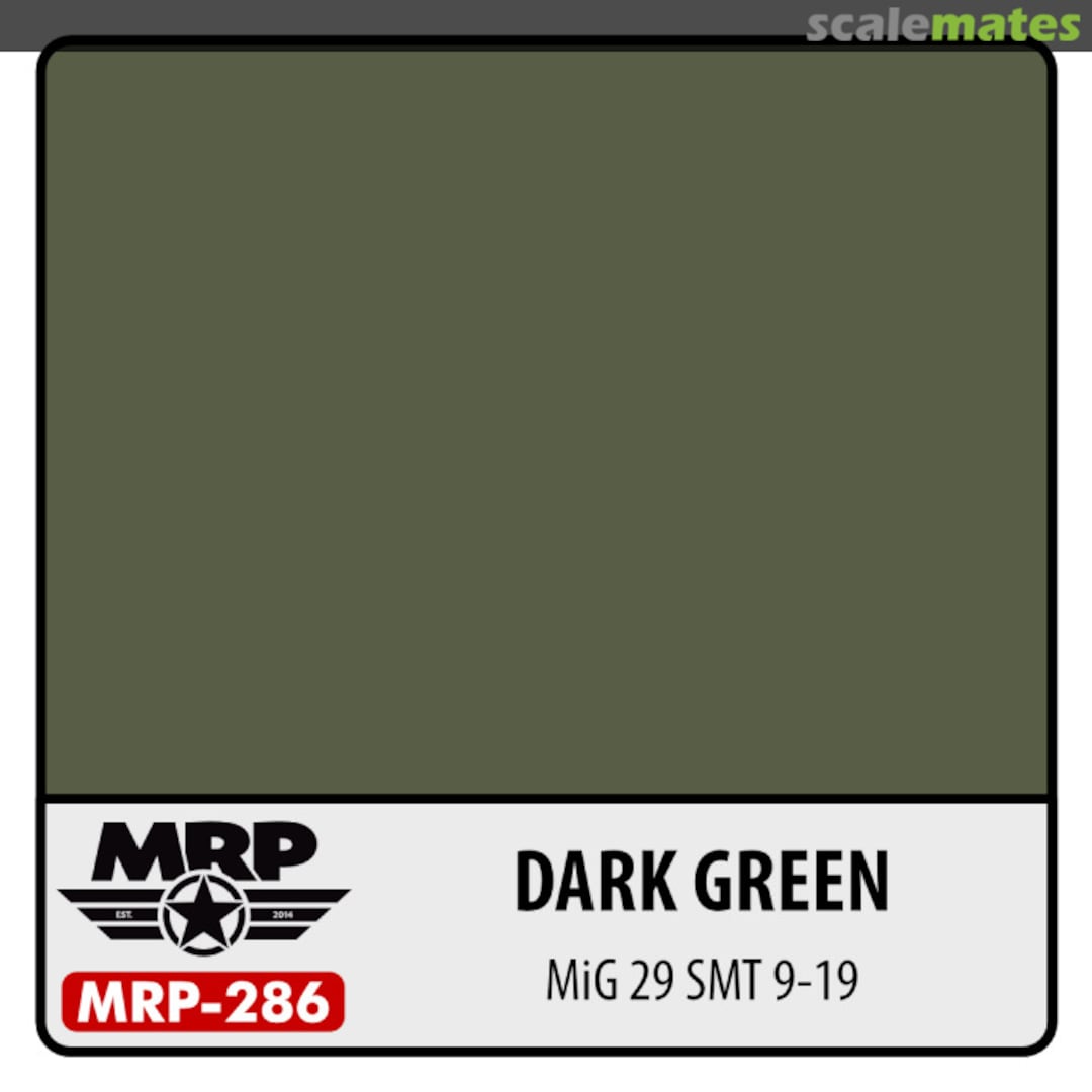 Boxart Dark Green (MiG-29 SMT 9-19)  MR.Paint