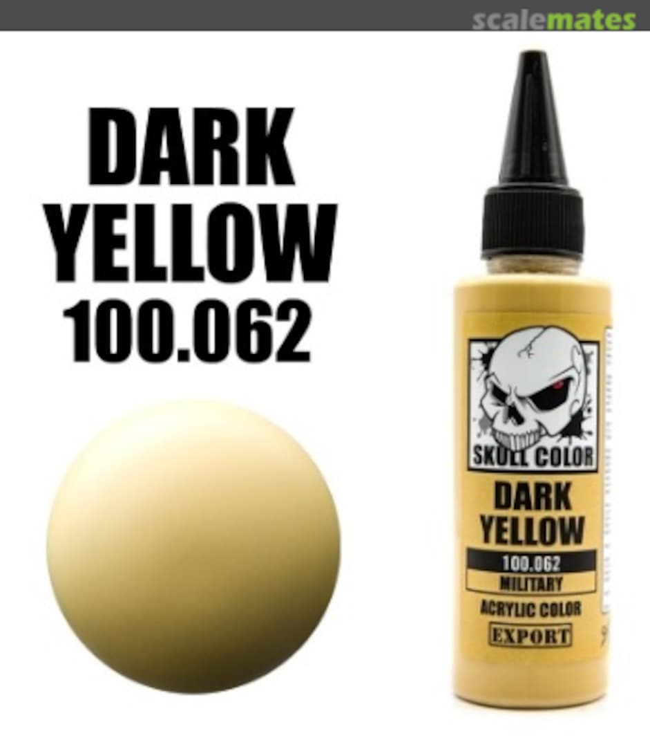 Boxart Dark Yellow 062 Skull Color Military