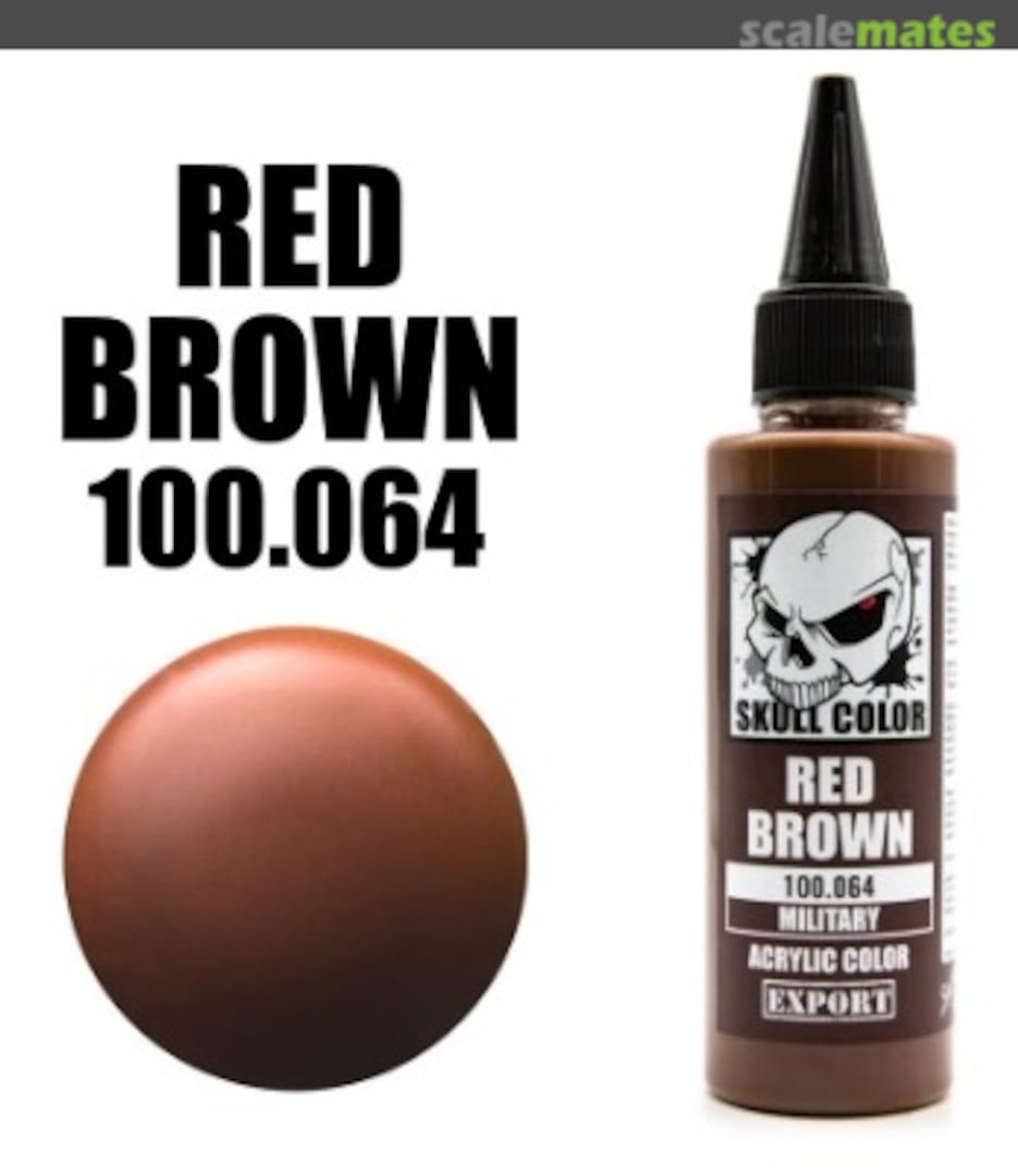 Boxart Red Brown 064 Skull Color Military