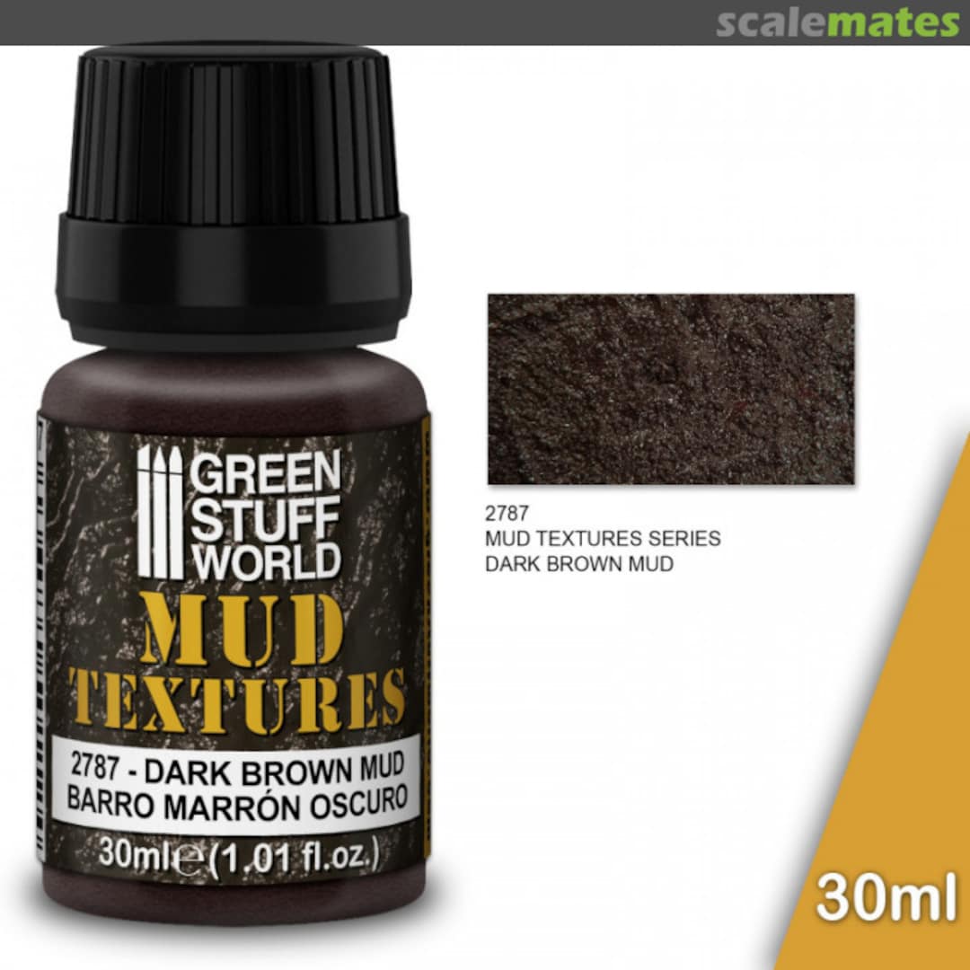 Boxart Mud Textures Dark Brown Mud  Green Stuff World