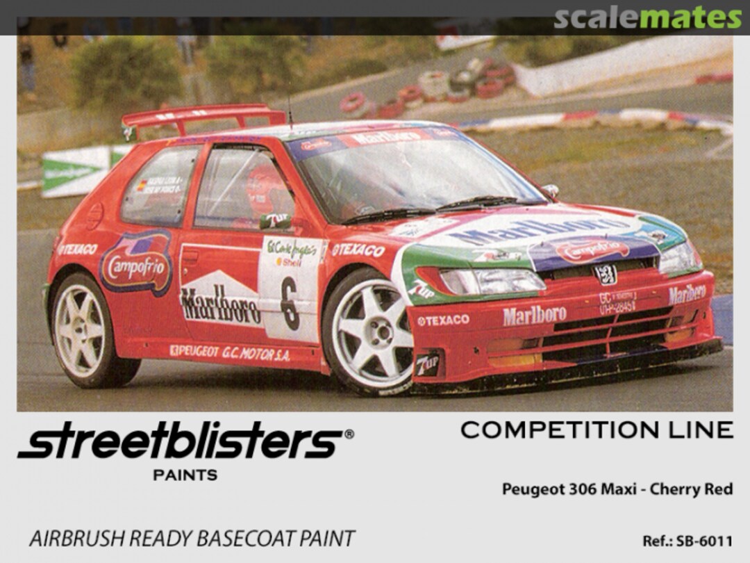 Boxart Peugeot 306 Maxi Cherry Red  StreetBlisters Paints