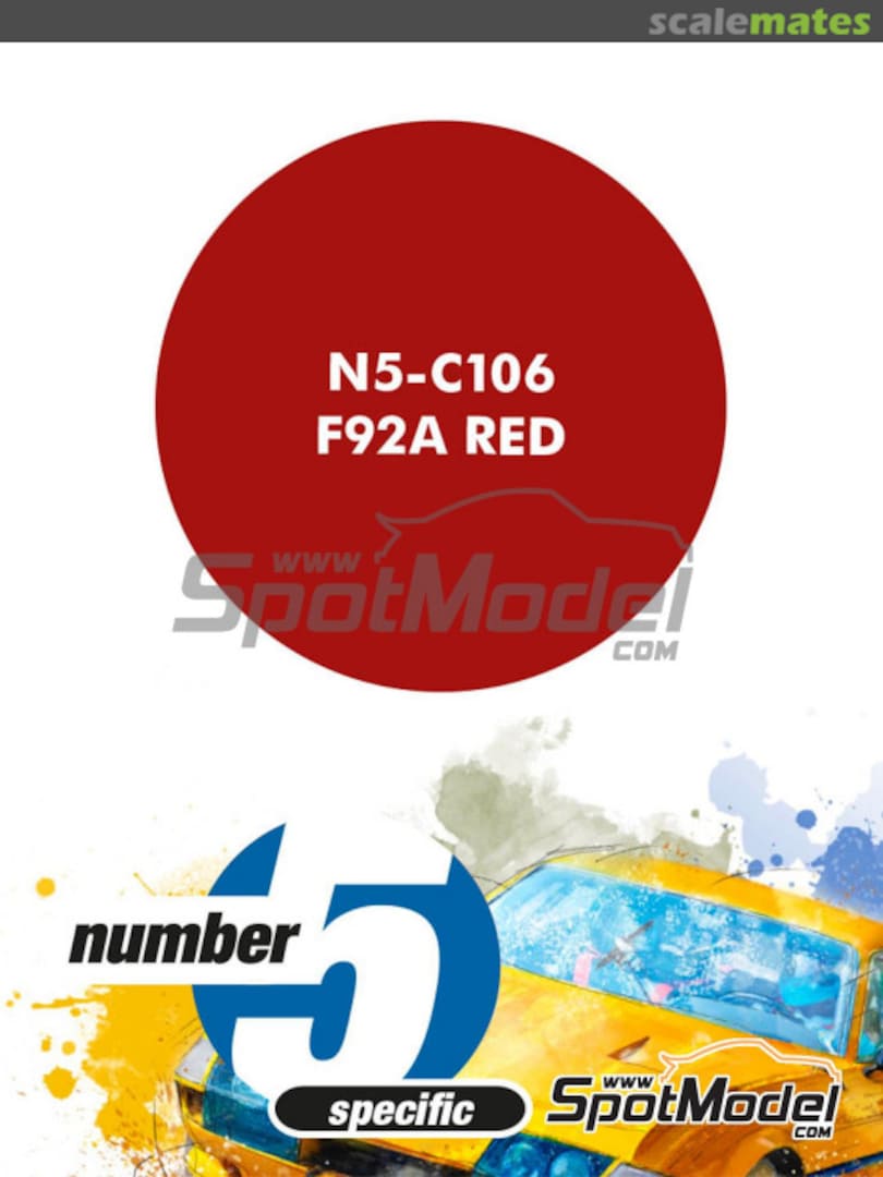 Boxart F92A Red  Number Five