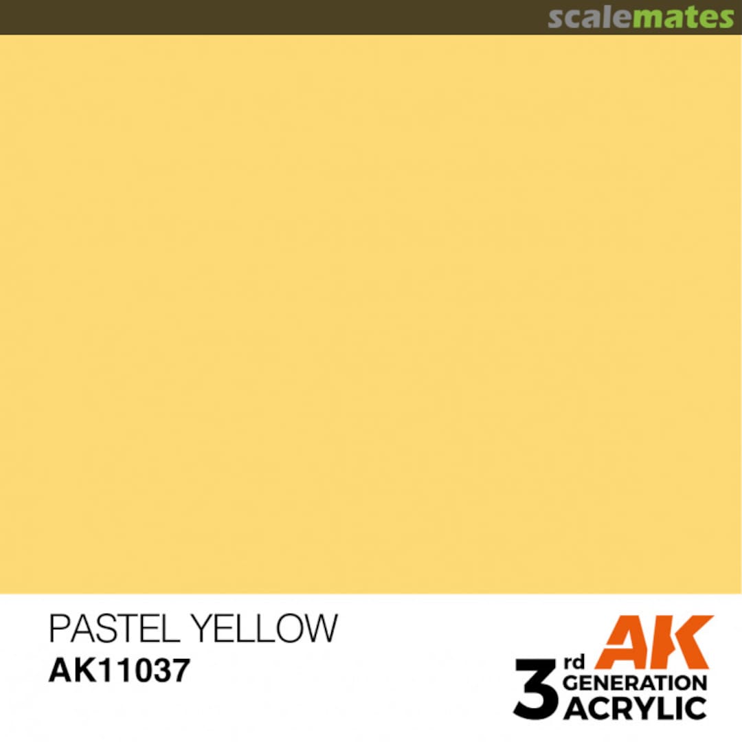 Boxart Pastel Yellow - Pastel  AK 3rd Generation - General