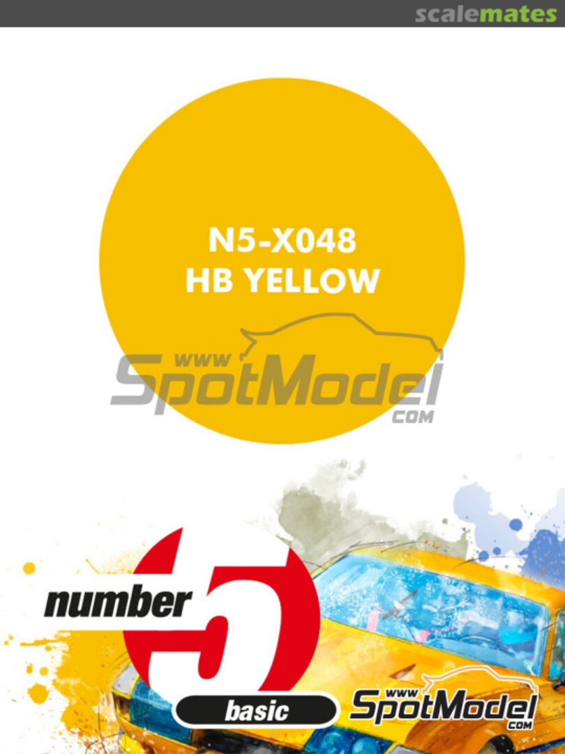 Boxart HB Yellow  Number Five